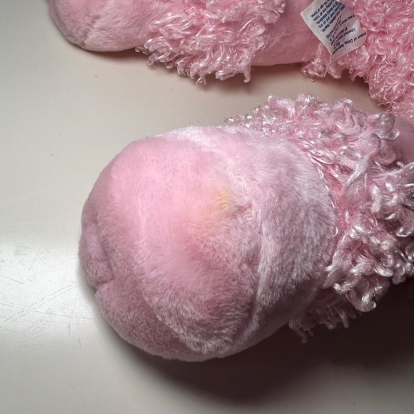 Vintage Retired Build A Bear Pink Poodle 20" Curly Hair Puppy Love With Shirt - Picture 6 of 6